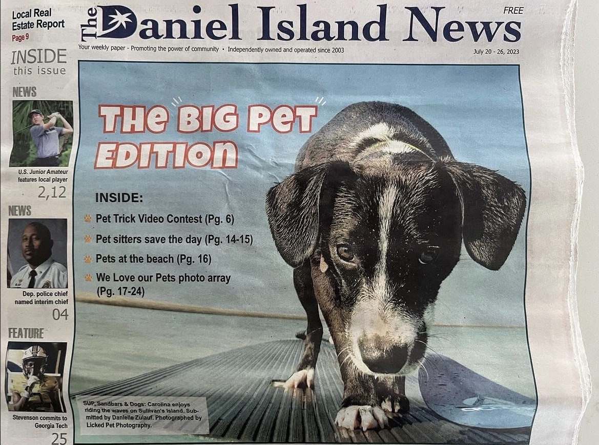 Wag-a-Tail Featured in Daniel Island News